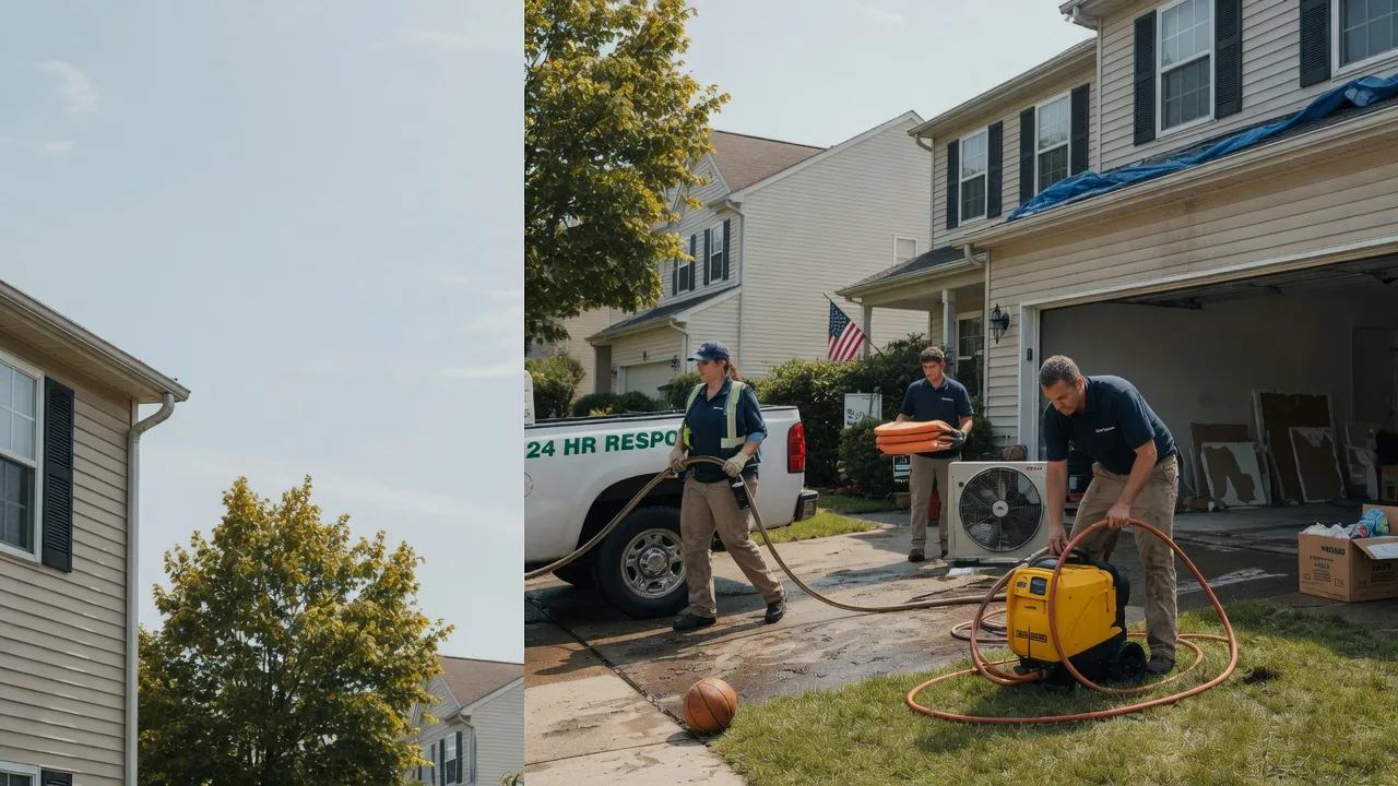 Emergency Water Damage Restoration in Great Falls, VA near me
